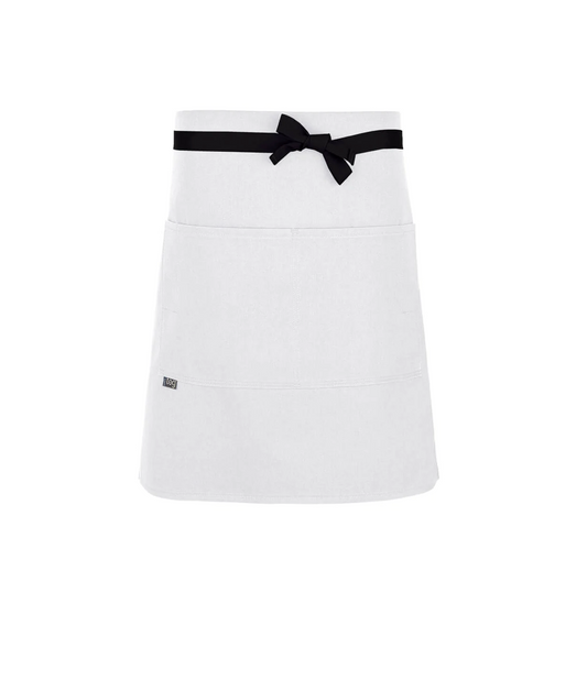 Lightweight Half Length Four Pocket Server Apron