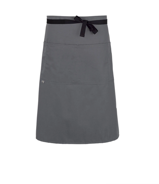 Lightweight Three Quarter Length Four Pocket Server Apron