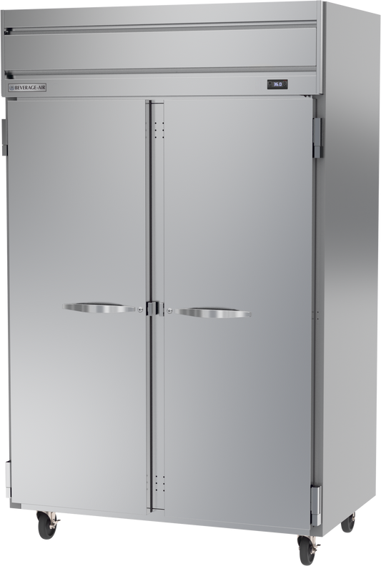 HR2HC-1S | Horizon Top Mount Solid Double Door Reach-In Refrigerator