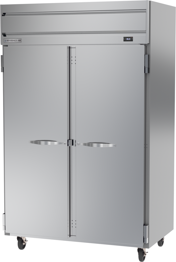 HR2HC-1S | Horizon Top Mount Solid Double Door Reach-In Refrigerator