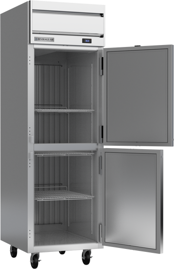 HR1HC-1HS | Horizon Top Mount Half Solid Door Reach-In Refrigerator