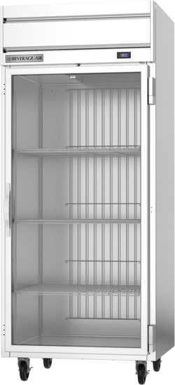 HRS1WHC-1G | Horizon Top Mount Glass Door Wide Reach-In Refrigerator