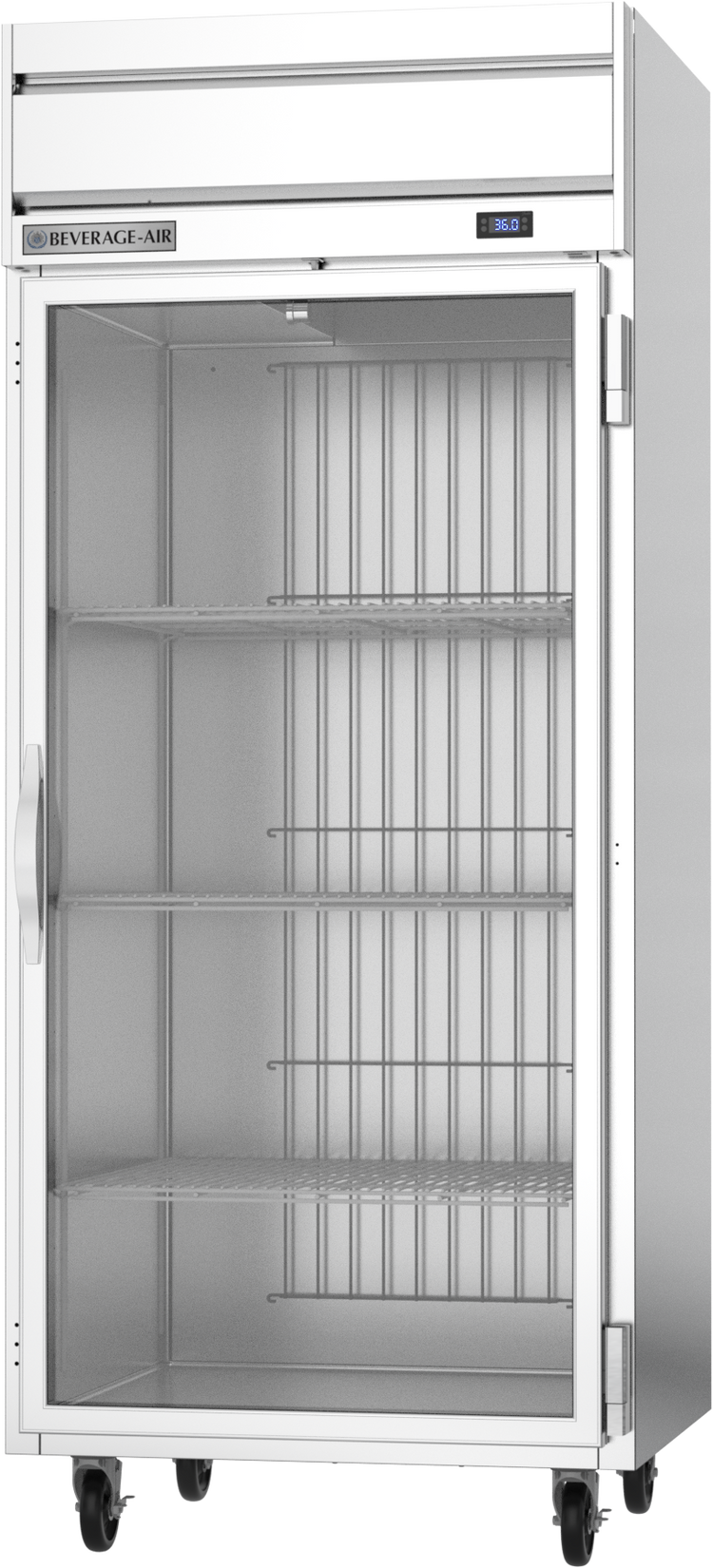 HRS1WHC-1G | Horizon Top Mount Glass Door Wide Reach-In Refrigerator