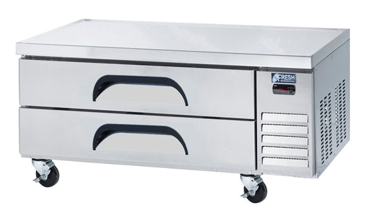 2 Drawers Chef Base 48", Flat Top