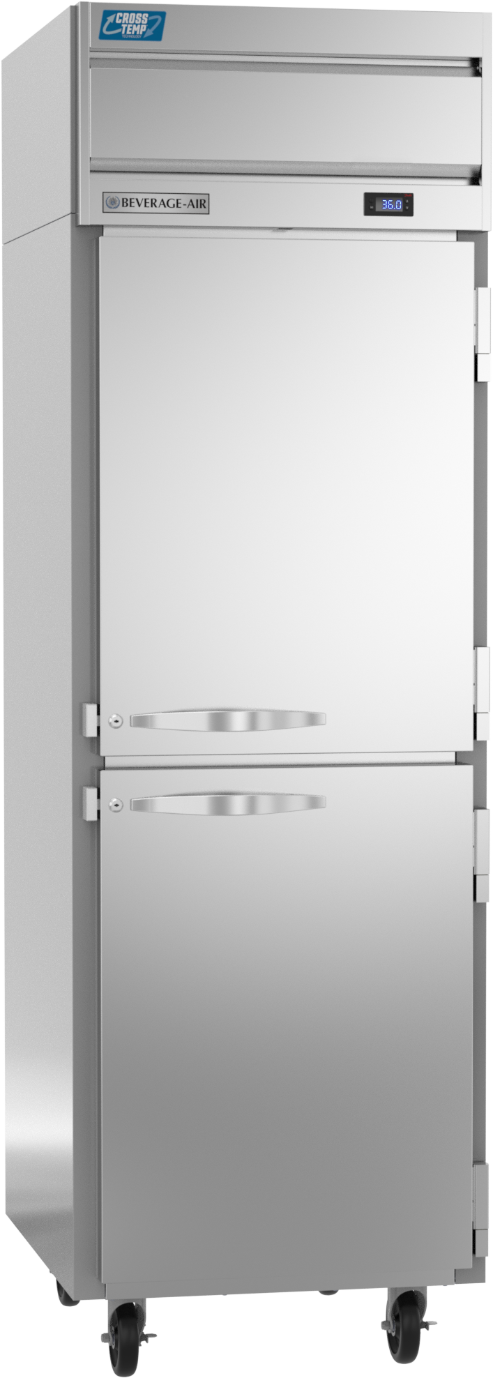 CT1HC-1HS | Cross Temp Series Half Solid Door Reach-In Refrigerator/Freezer