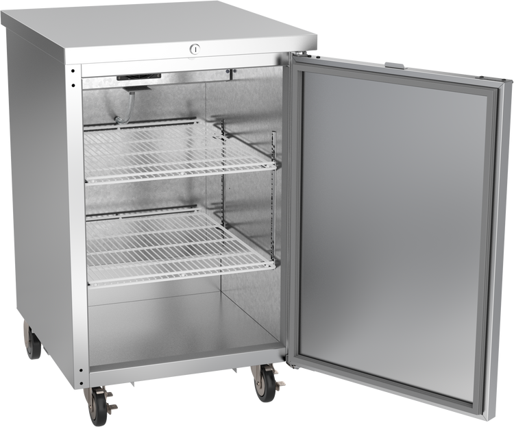 BB24HC-1-S | 24" Solid Door Back Bar in Stainless Steel