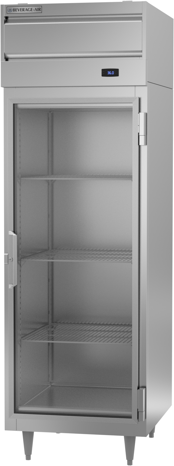 PR1HC-1BG | P Series Glass Door Reach-In Refrigerator