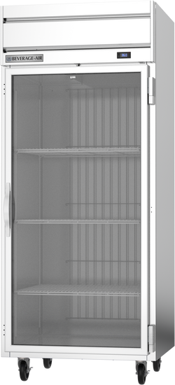 HRP1WHC-1G | Horizon Top Mount Glass Door Wide Reach-In Refrigerator