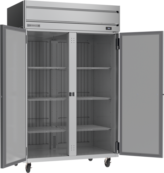 HRP2HC-1S | Horizon Top Mount Solid Double Door Reach-In Refrigerator