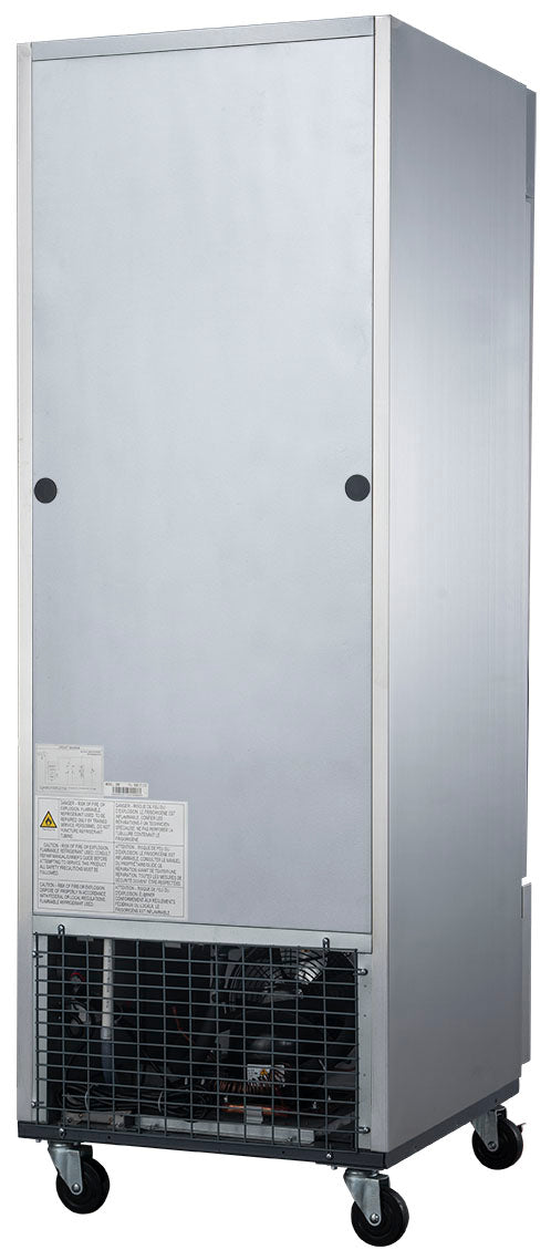 Dukers - D28R Commercial Single Door Refrigerator in Stainless Steel