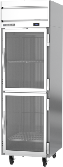 HR1HC-1HG | Horizon Top Mount Half Glass Door Reach-In Refrigerator