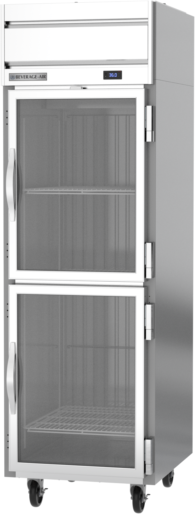 HR1HC-1HG | Horizon Top Mount Half Glass Door Reach-In Refrigerator