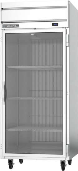 HR1WHC-1G | Horizon Top Mount Glass Door Wide Reach-In Refrigerator