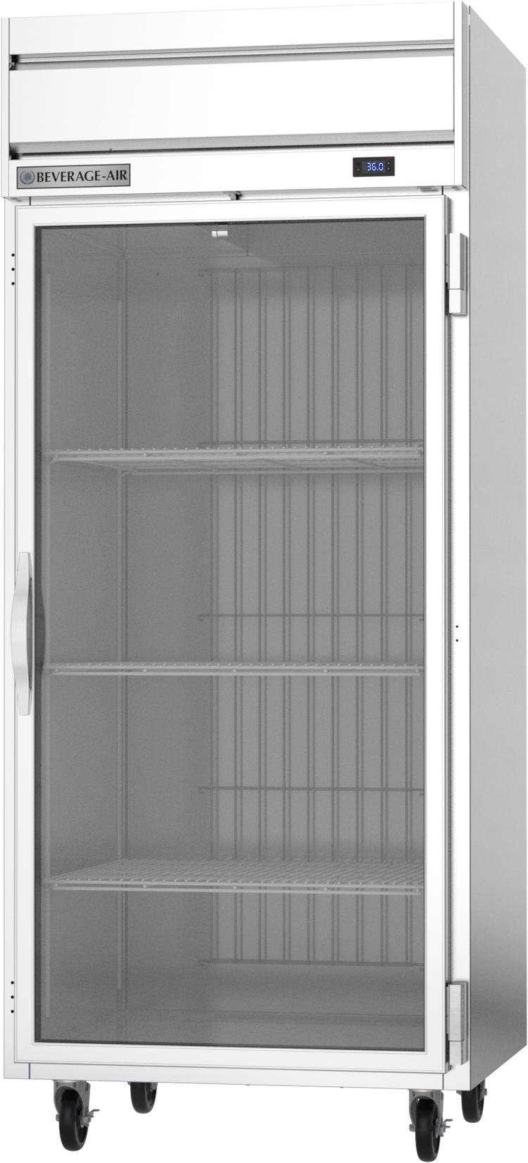 HR1WHC-1G | Horizon Top Mount Glass Door Wide Reach-In Refrigerator