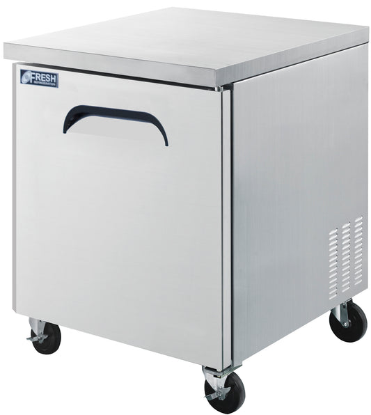 28" 1 door undercounter refrigerator