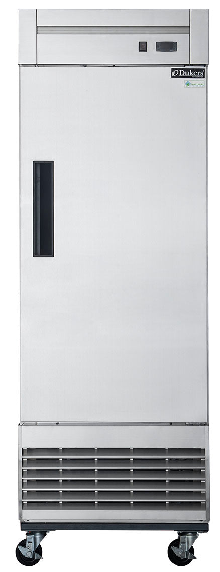 Dukers - D28R Commercial Single Door Refrigerator in Stainless Steel