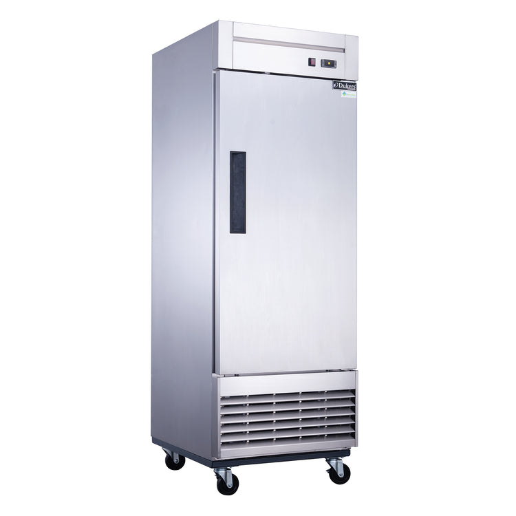 Dukers D28R Commercial Single Door Refrigerator in Stainless Steel