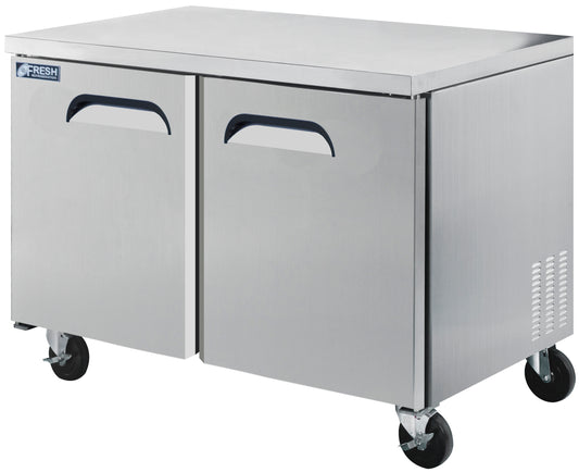 48" 2 door undercounter freezer