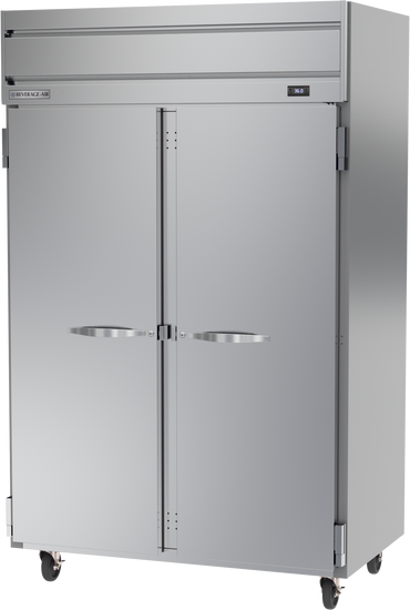 HRS2HC-1S | Horizon Top Mount Solid Double Door Reach-In Refrigerator