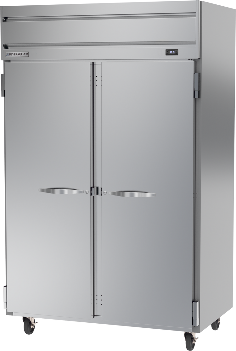 HRS2HC-1S | Horizon Top Mount Solid Double Door Reach-In Refrigerator