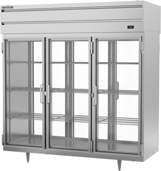 PRD3HC-1BG | P Series Glass Door Pass-Thru Refrigerator