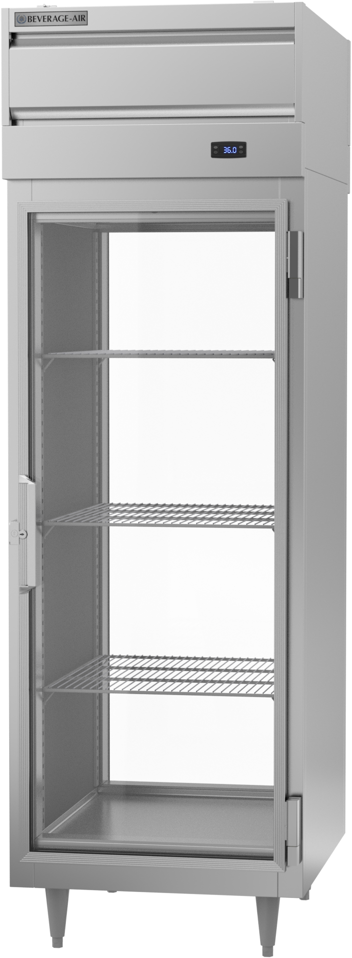 PRD1HC-1BG | P Series Glass Door Pass-Thru Refrigerator