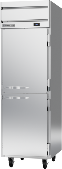 HRPS1HC-1HS | Horizon Top Mount Half Solid Door Reach-In Refrigerator