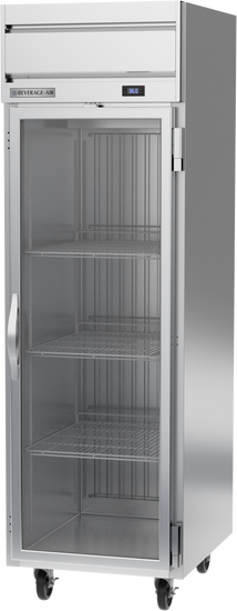 HRPS1HC-1G | Horizon Top Mount Glass Door Reach-In Refrigerator