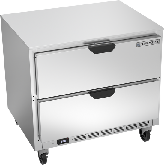 UCRD36AHC-2 | 36" Undercounter Two Drawer Refrigerator 