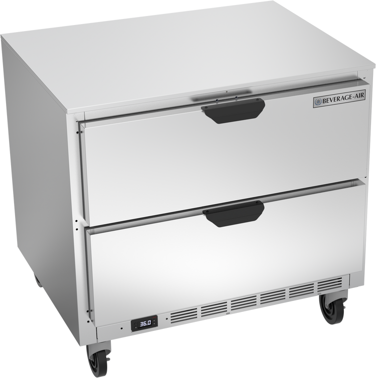 UCRD36AHC-2 | 36" Undercounter Two Drawer Refrigerator 