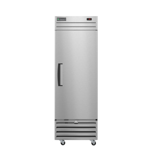 EF1A-FS, Upright  Freezer, Single Section with Lockable Full Stainless Door