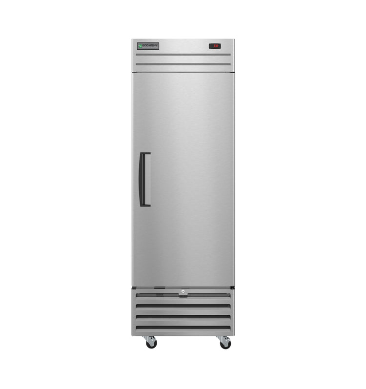 ER1A-FS, Upright  Refrigerator, Single Section with Lockable Full Stainless Door