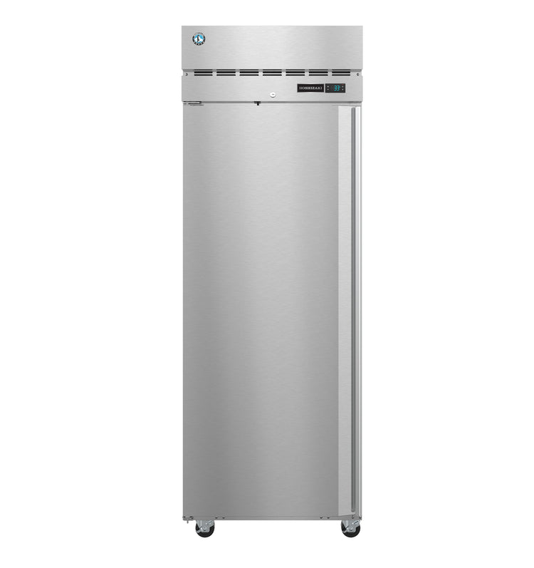 F1A-FSL, Upright  Freezer, Single Section with Lockable Full Stainless Door