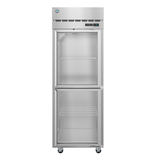 F1A-HG, Upright  Freezer, Single Section with Lockable Stainless Door