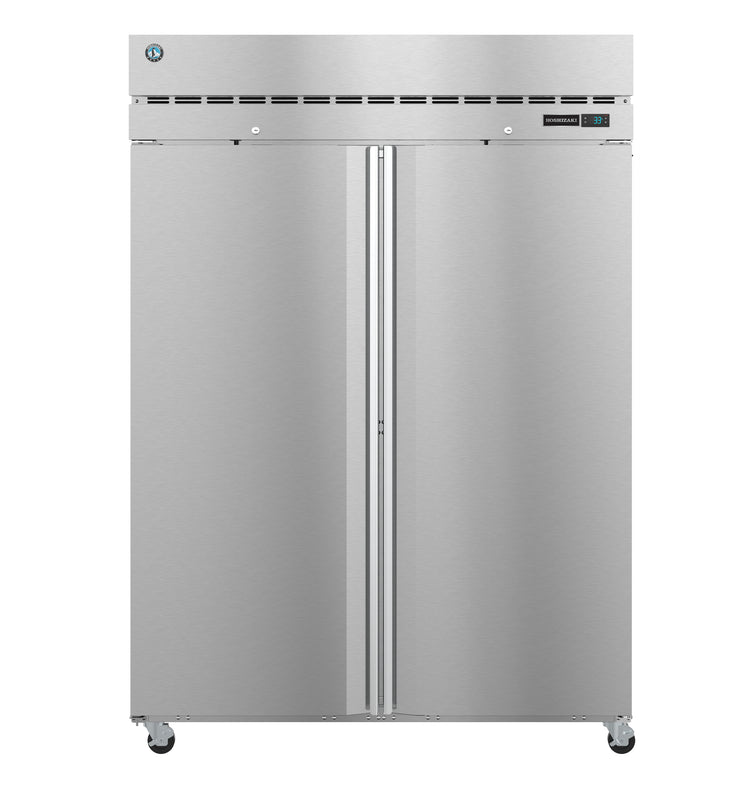 F2A-FS, Upright  Freezer, Two Section with Lockable Full Stainless Doors