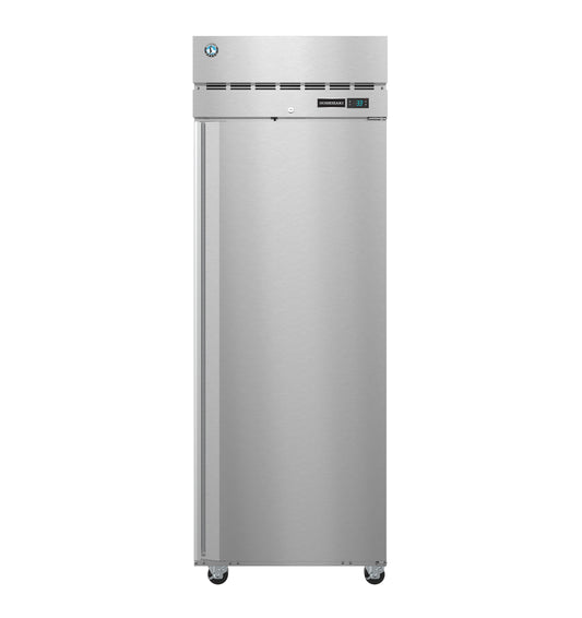 PT1A-FS-FS, Pass Thru Upright Refrigerator, Single Section with Lockable Full Stainless Door