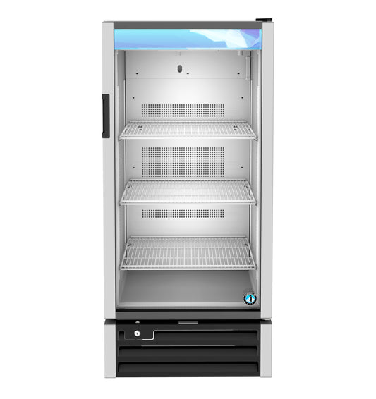 RM-10-HC, Glass Door Merchandiser  Refrigerator, Single Section with Full Glass Swing Door