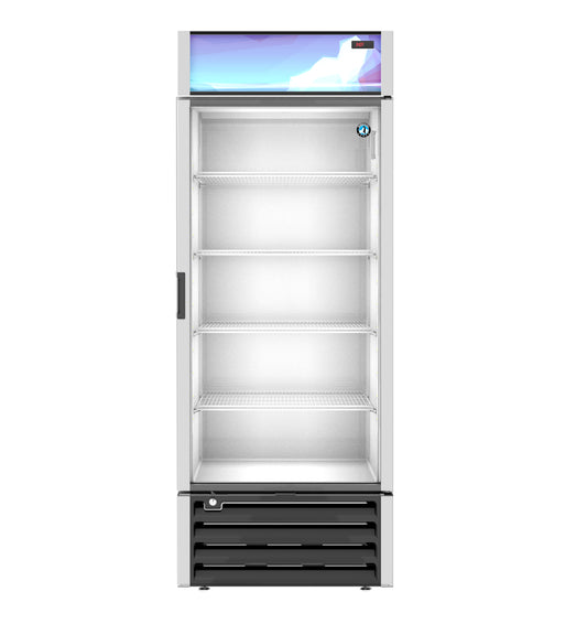 RM-26-HC, Glass Door Merchandiser  Refrigerator, Single Section with Full Glass Swing Door