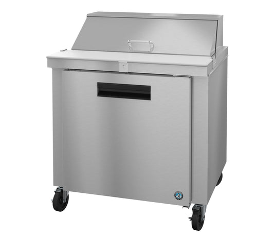 SR36A-10, Sandwich Prep Table Refrigerator, Single Section with Stainless Door