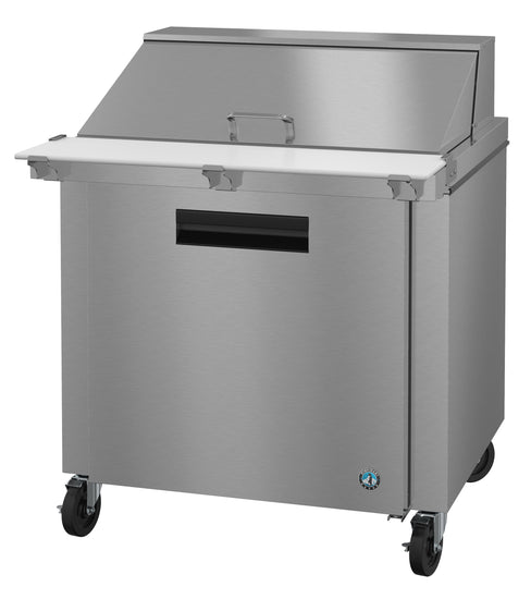 SR36A-15M, Mega Top Prep Table Refrigerator, Single Section with Stainless Door