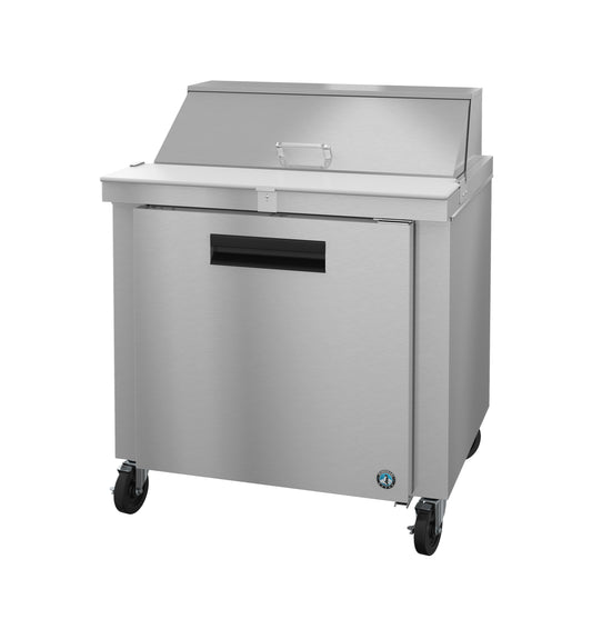 SR36B-10, Sandwich Prep Table Refrigerator, Single Section with Stainless Door