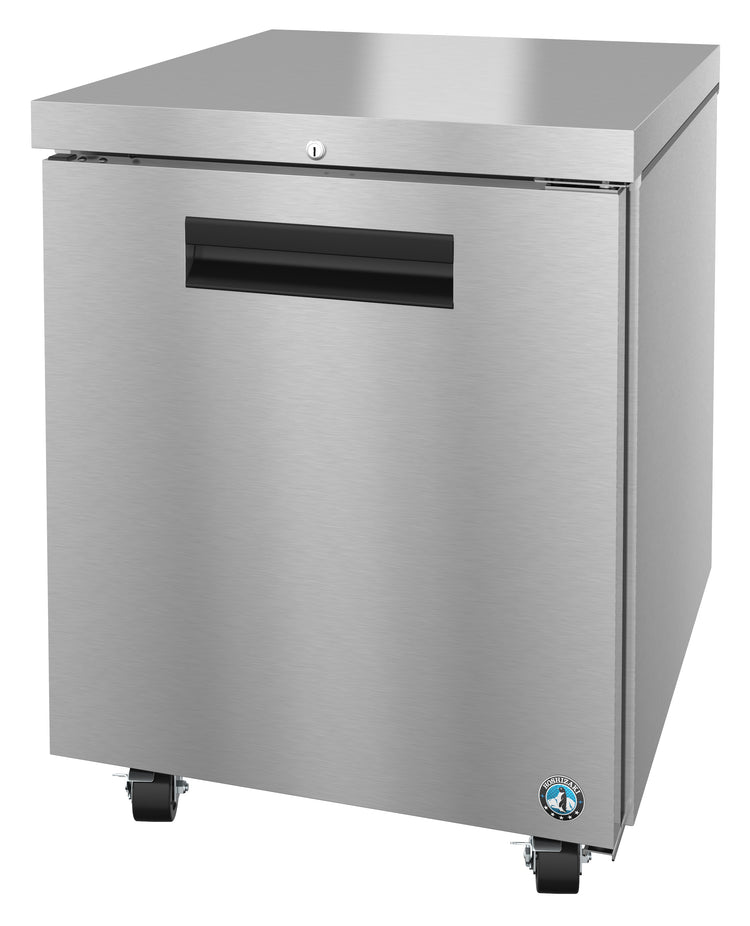 UF27A-01, Undercounter Freezer, Single Section with Lockable Stainless Door