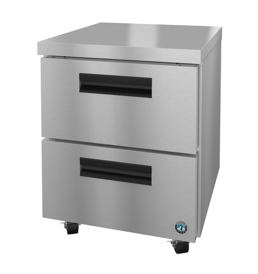 UF27B-D2, Undercounter Freezer, Single Section with Stainless Drawers