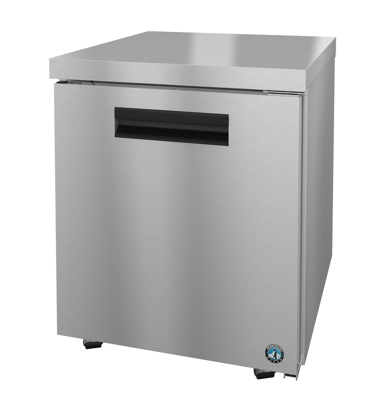 UF27B-LP, Undercounter Freezer, Single Section with Low Profile Stainless Door