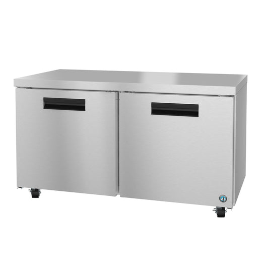 UF60B, Undercounter Freezer, Two Section with Stainless Doors