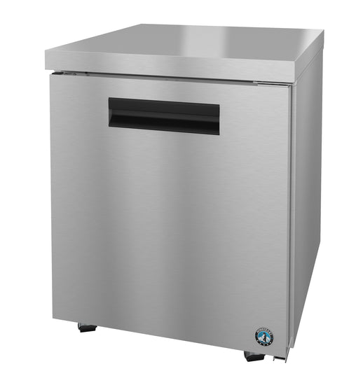 UR27B-LP, Undercounter Refrigerator, Single Section with Low Profile Stainless Door