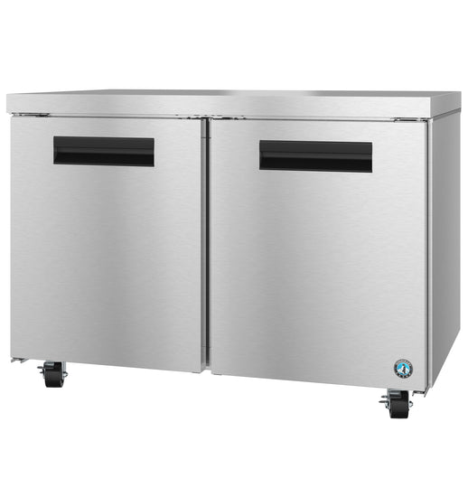 UR48B, Undercounter Refrigerator, Two Section with Stainless Doors