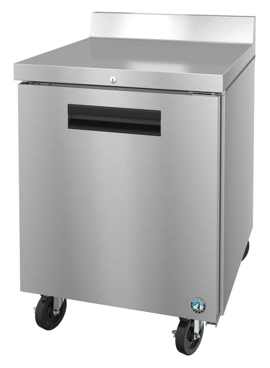 WF27A-01, Worktop Freezer, Single Section with Lockable Stainless Door