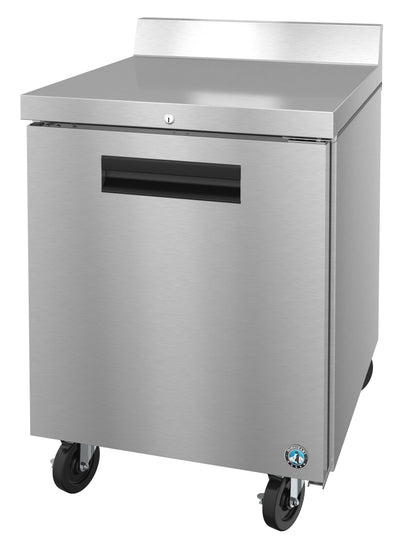 WF27A-01, Worktop Freezer, Single Section with Lockable Stainless Door