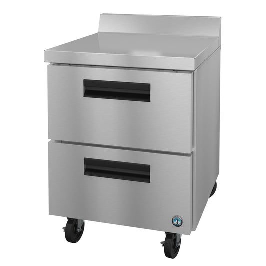 WF27A-D2, Worktop Freezer, Single Section with Stainless Drawers